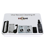 DLITIME Audio Record Cleaner Brush - Vinyl Cleaning Carbon Fiber Anti-Static Record Brush 5SETS (Bla